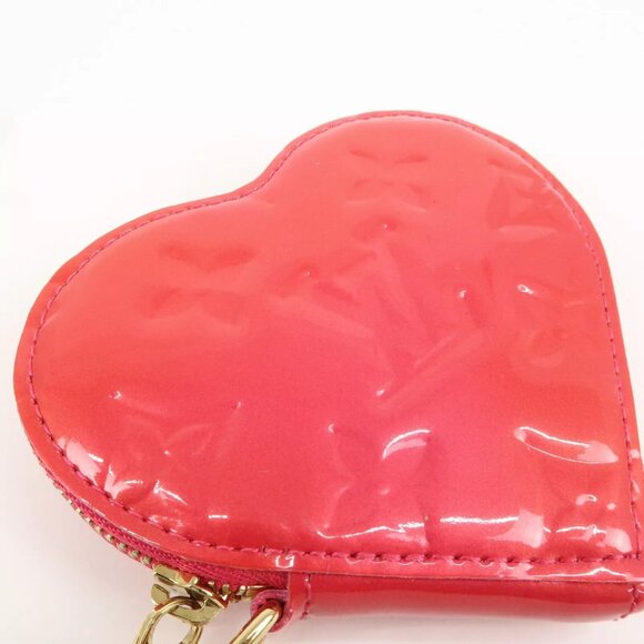 Louis Vuitton Monogram Vernis Porte Monnaie Coeur Coin Case - Picture 6 of 16
